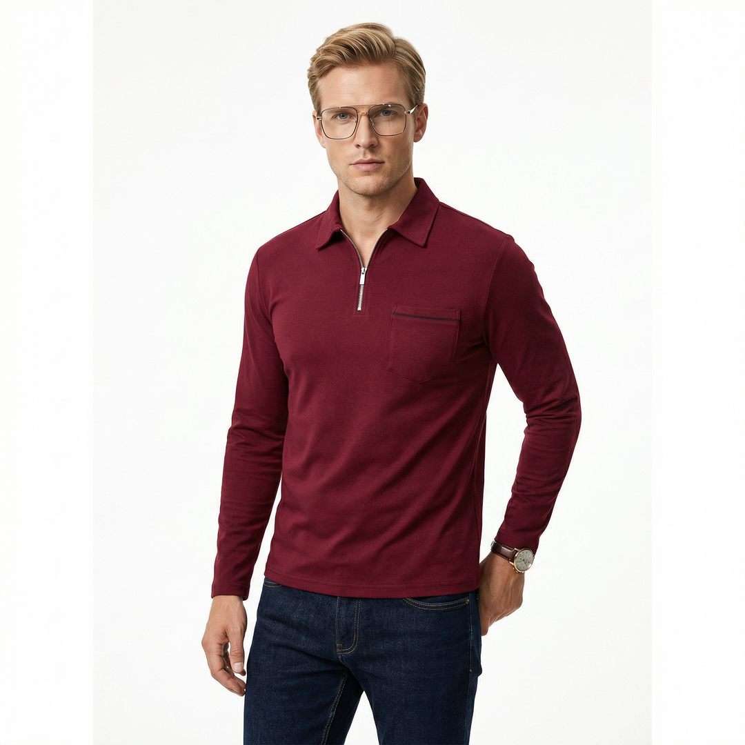 Lars - Långärmad polo