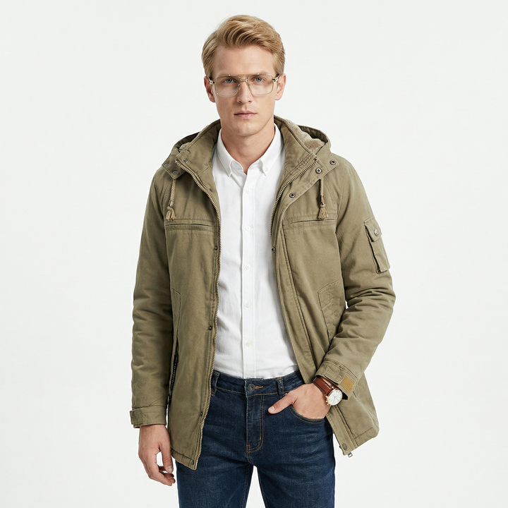 Herr komfortjacka - lätt och varm