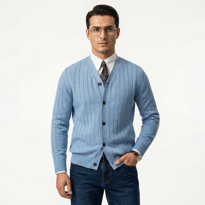 Stilig smart-casual herrjacka för stilmedvetna män