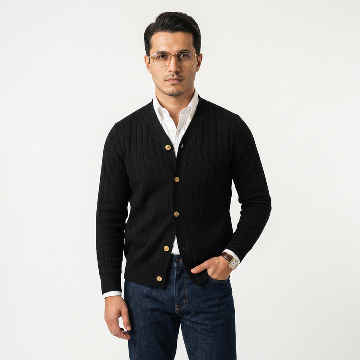 Stilig smart-casual herrjacka för stilmedvetna män