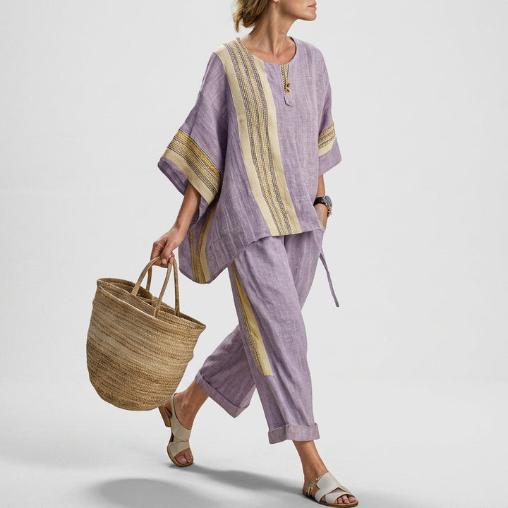 Lorena | Pellava-bambusetti Boho-tyyliin