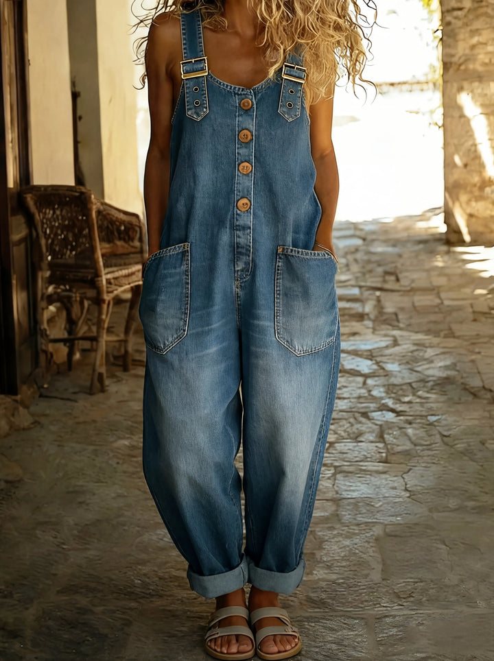Juul | Denim Overall med justerbara band