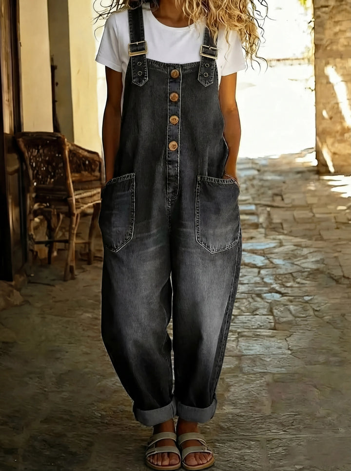 Juul | Denim Overall med justerbara band
