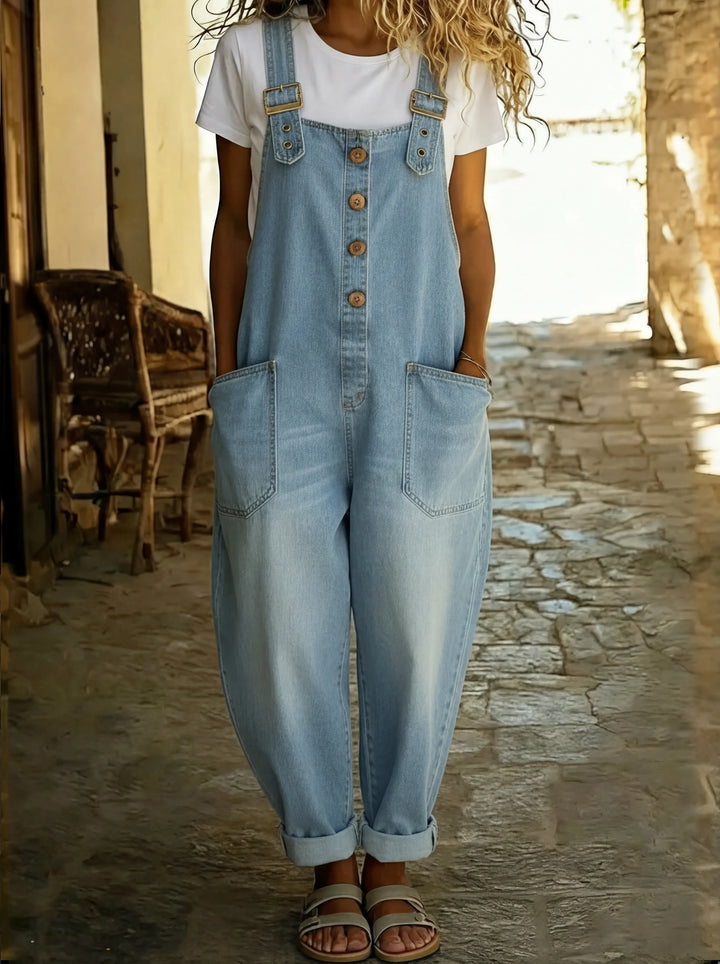 Juul | Denim Overall med justerbara band