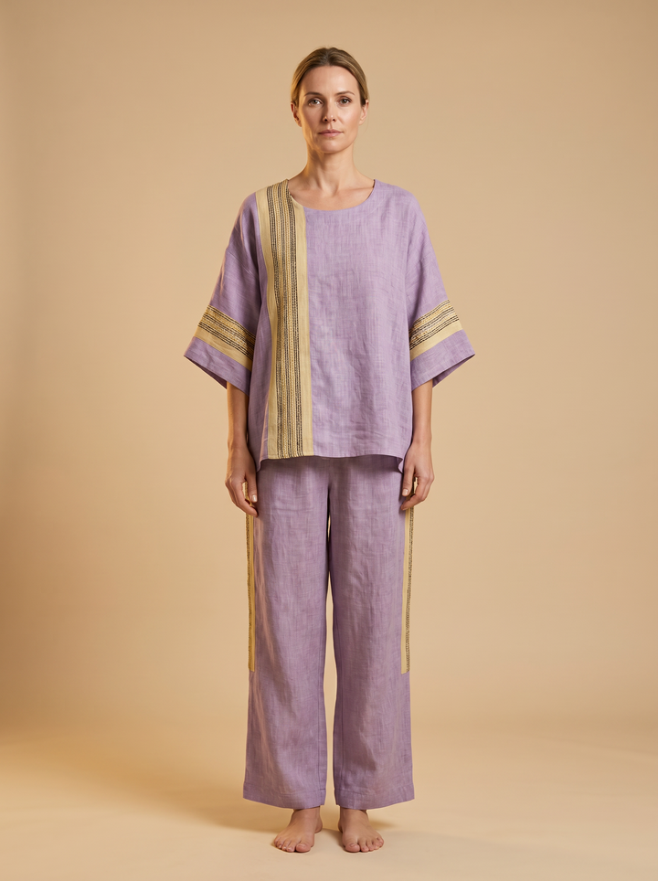 Lorena | Pellava-bambusetti Boho-tyyliin