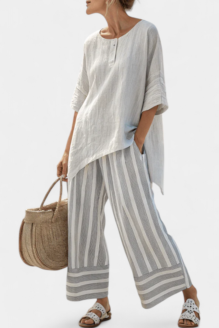 Clara | Asymmetrisk Blus