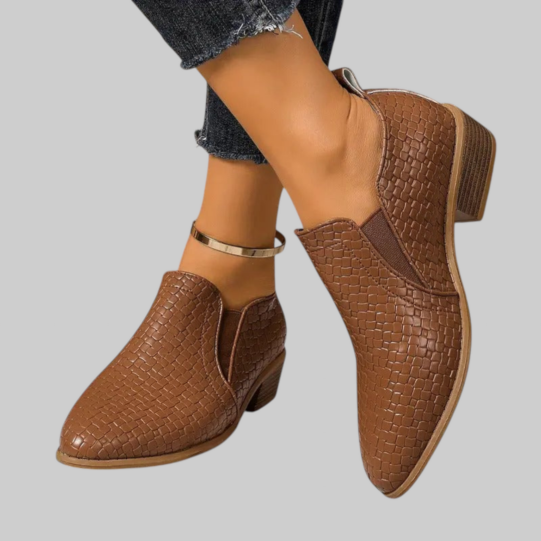 Alexandra | Ortopediska Oxford-skor | Premium-version