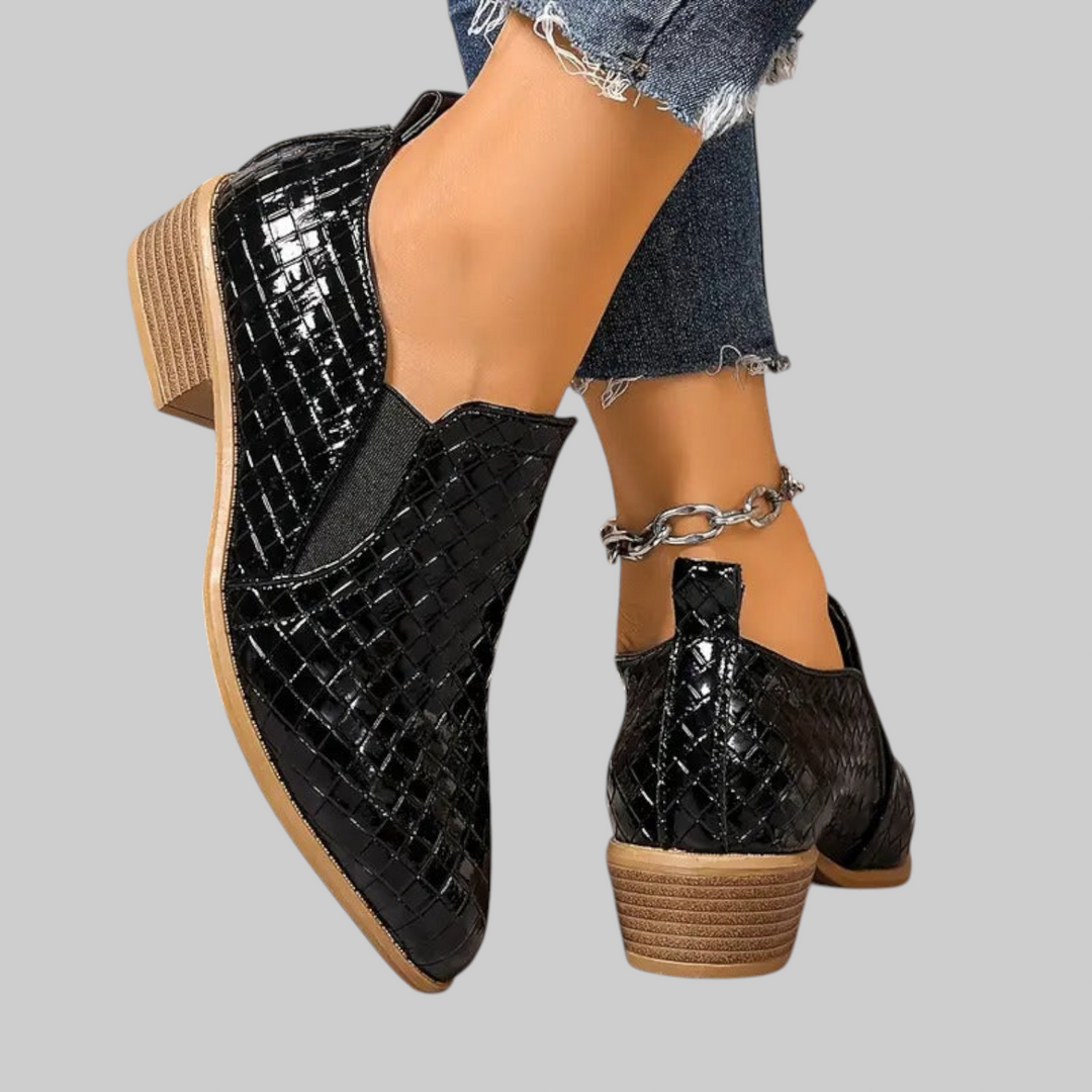 Alexandra | Ortopediska Oxford-skor | Premium-version