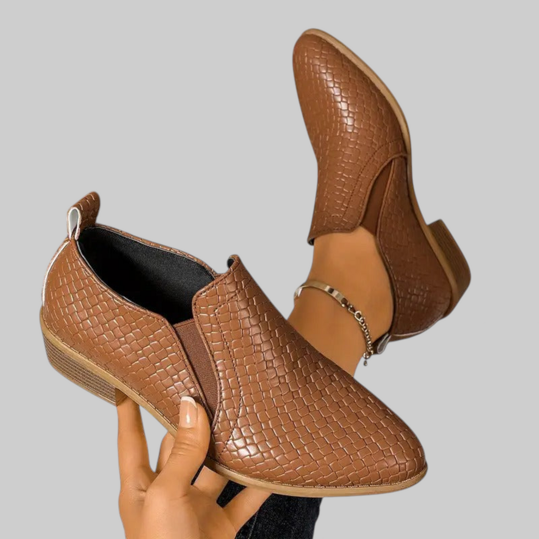 Alexandra | Ortopediska Oxford-skor | Premium-version