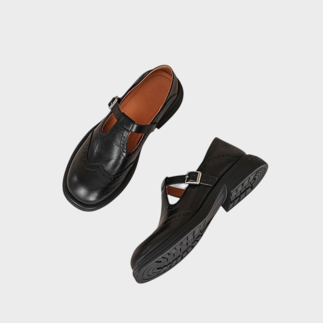 CAPITULINO | Elegant läder Mary Jane - Skor