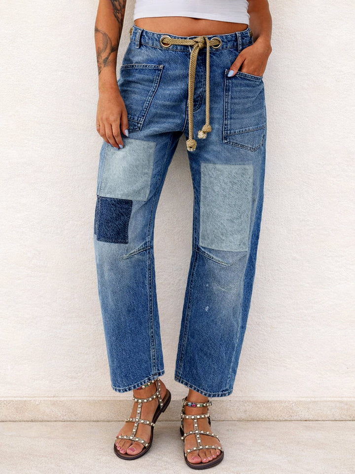 Satu - Patchwork-jeans