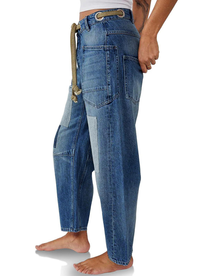 Satu - Patchwork-jeans