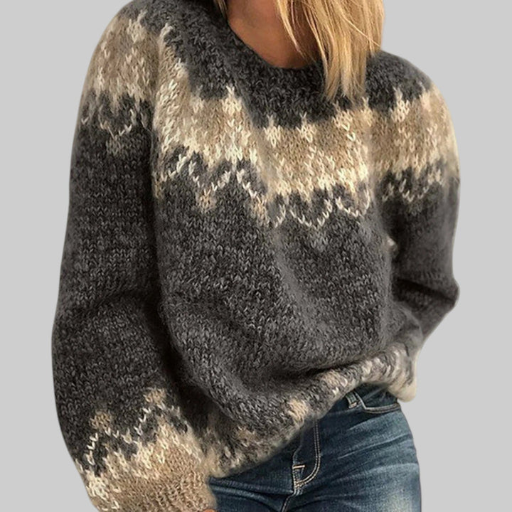 Elsa - Långärmad rugbystil tröja